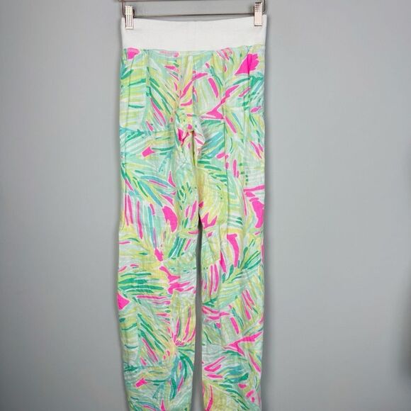 LILLY PULITZER | The Beach Short Linen Wide Leg Pants Women’s Size XX-Small - Picture 8 of 9